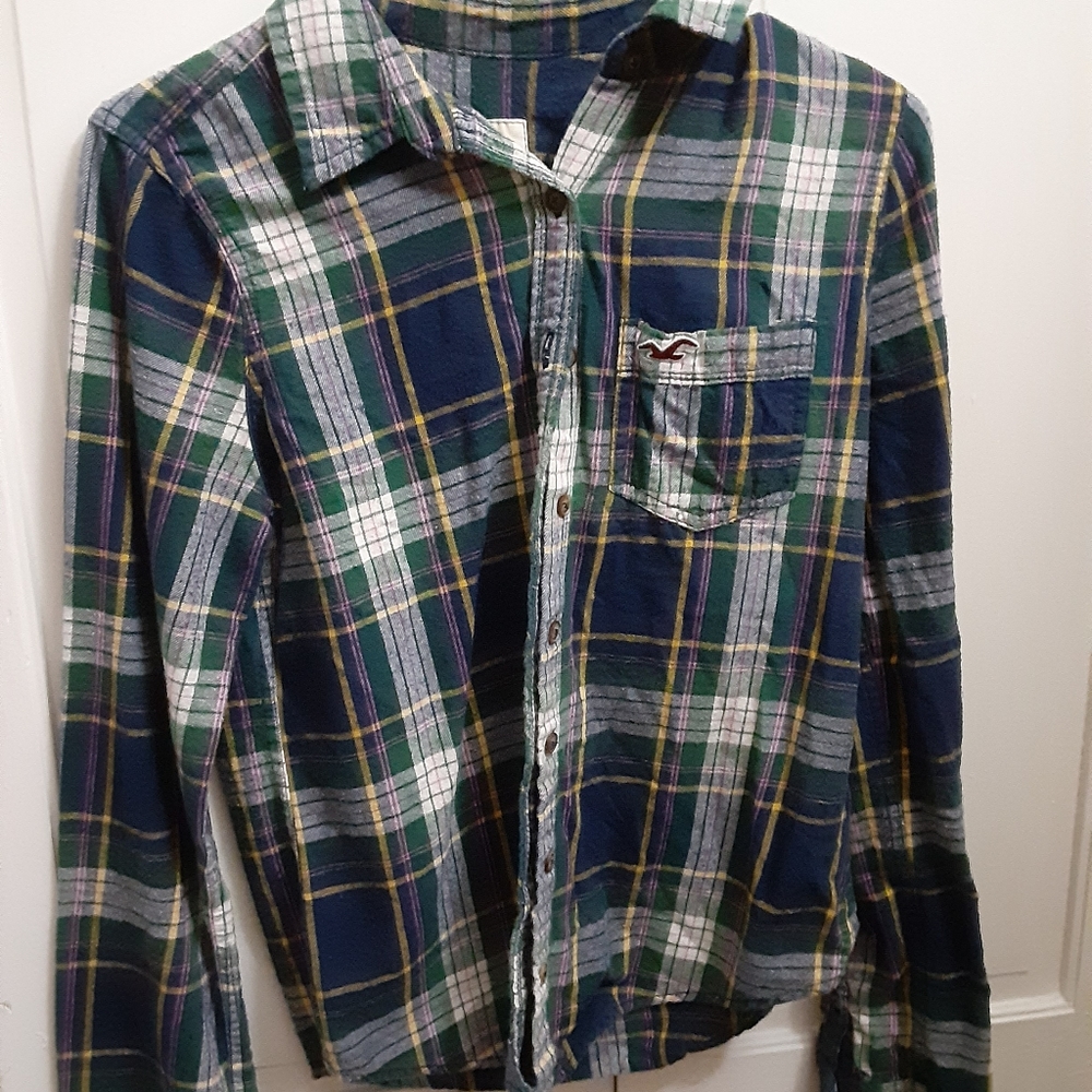 Flannel long sleeve shirt
